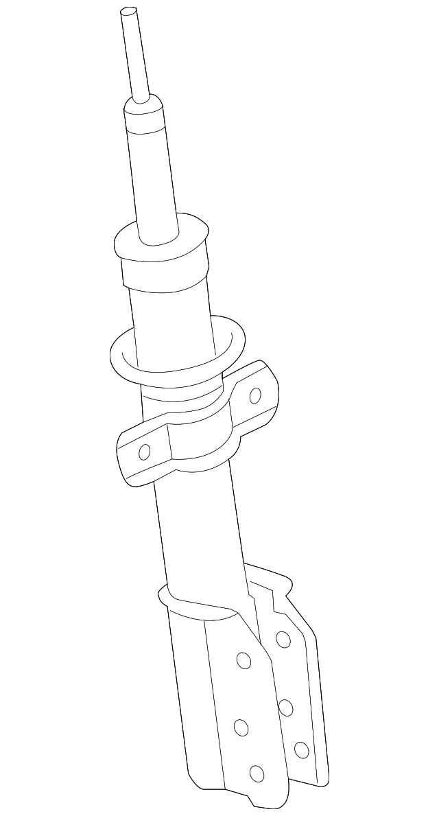 Rear Suspension Strut Assembly - Buick (89047814)