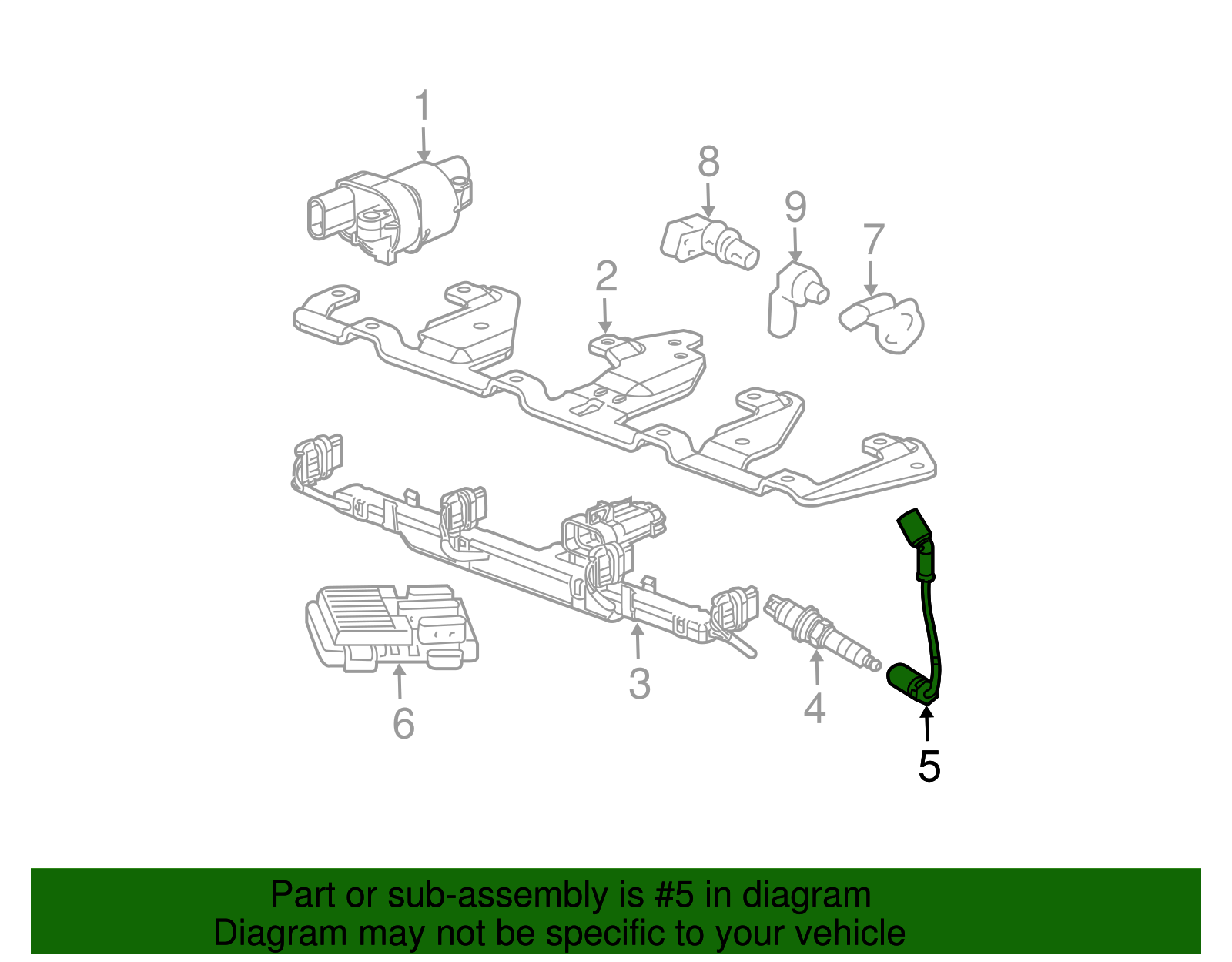 Spark Plug Wire Kit - GM (19417612)