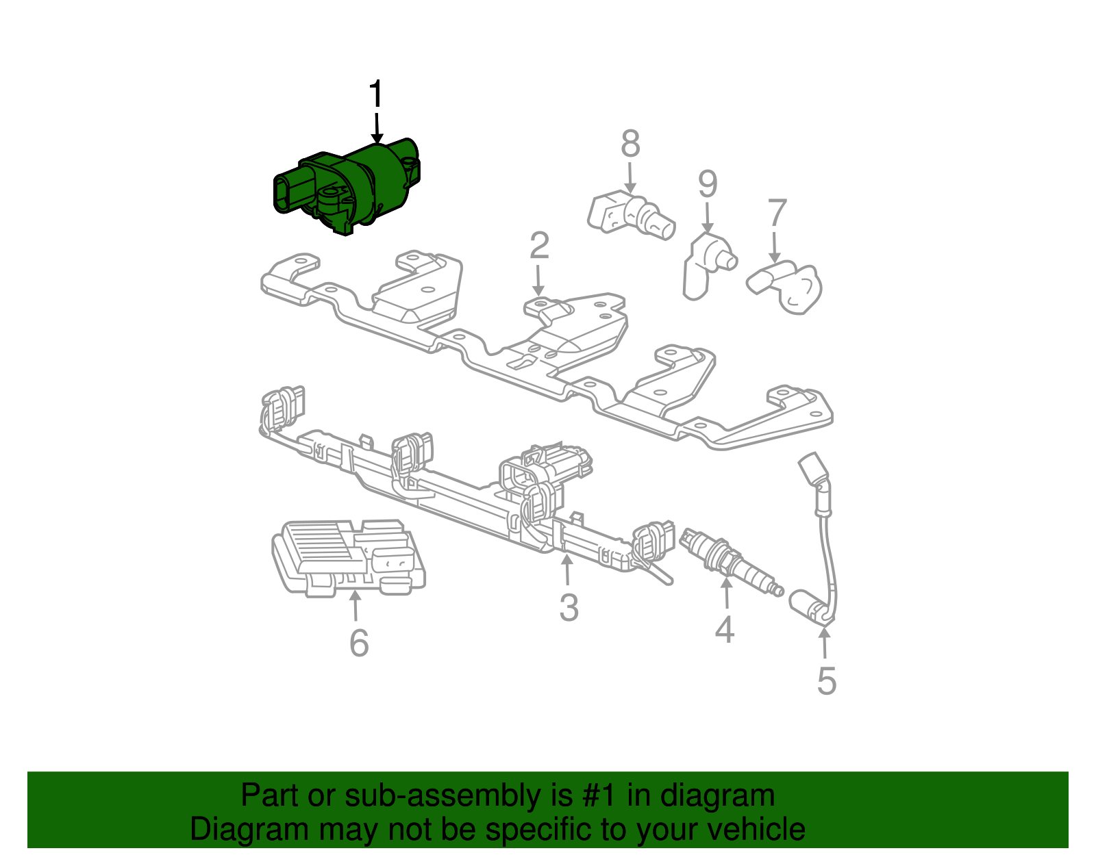 Ignition Coil - GM (12699382)