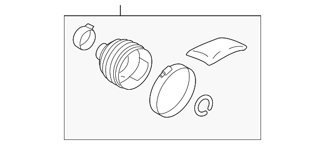 Inner Boot - Toyota (04437-0R066)