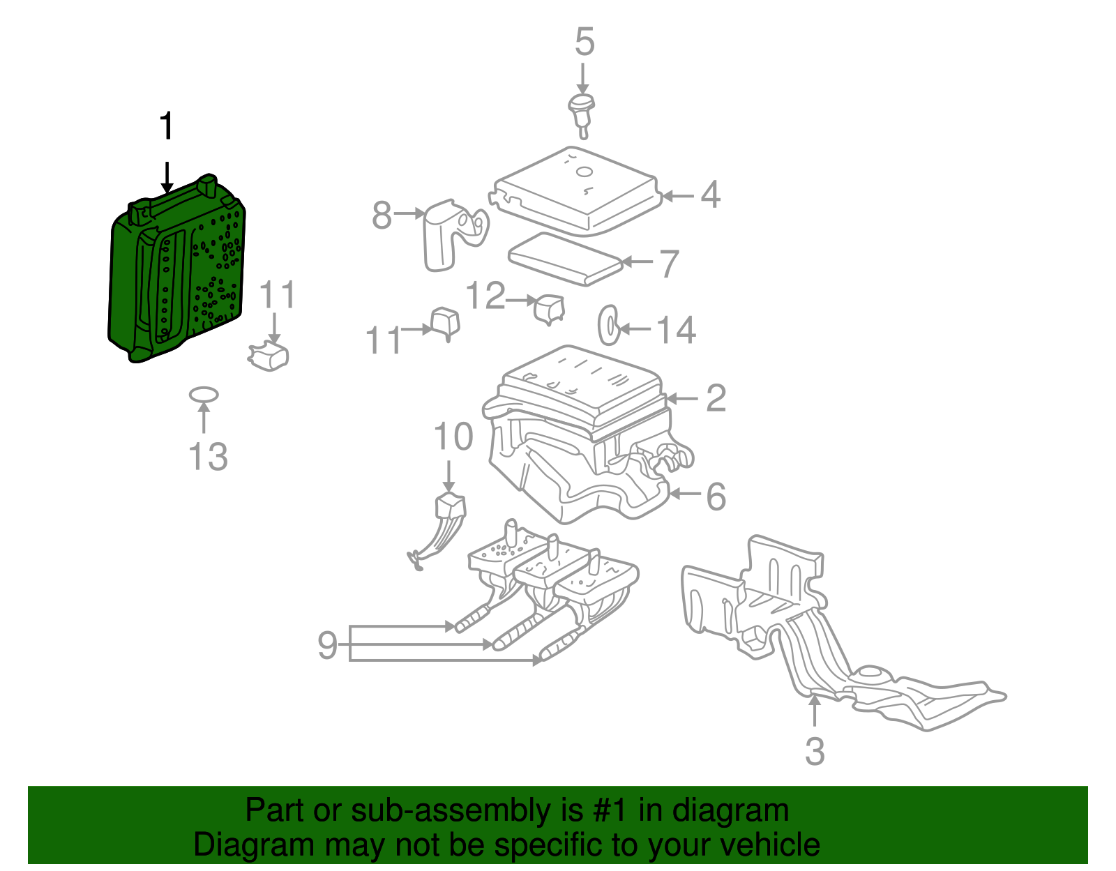 Block Kit, I/P Wrg Harness Junc - GM (12496471)