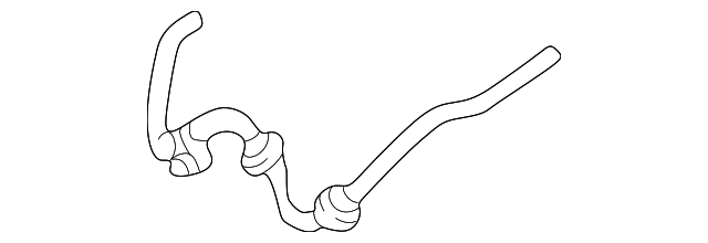 Rear Hose - Ford (YL8Z-17408-BA)