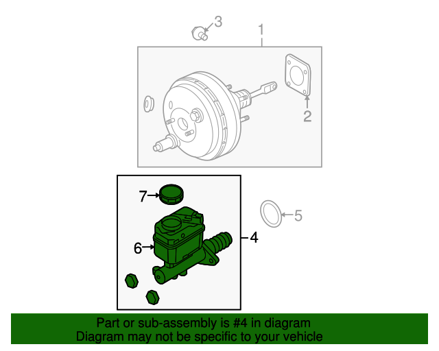 20072009 Ford Master Cylinder 8L1Z2140F XportAuto