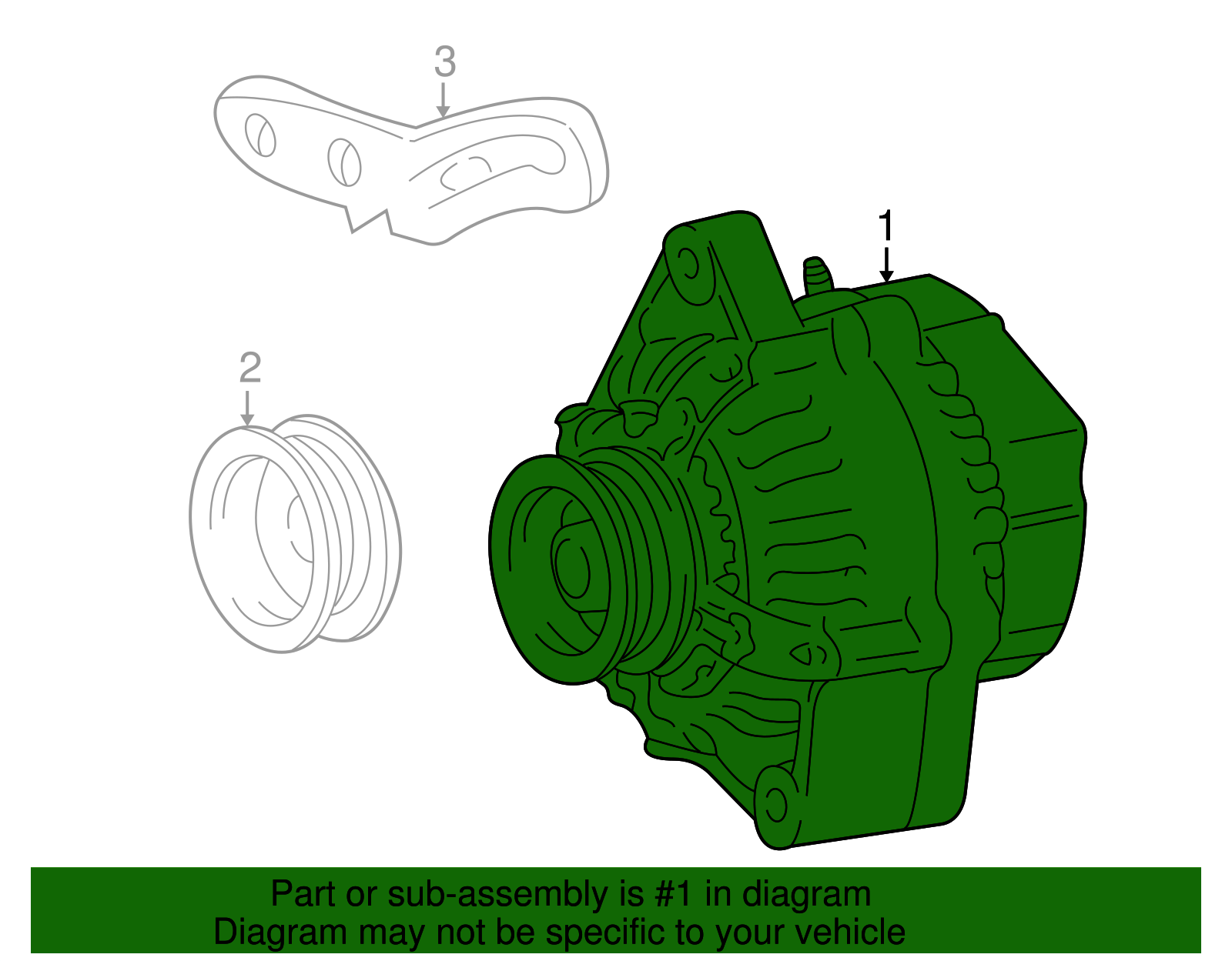 Alternator - Scion (27060-21031-84)