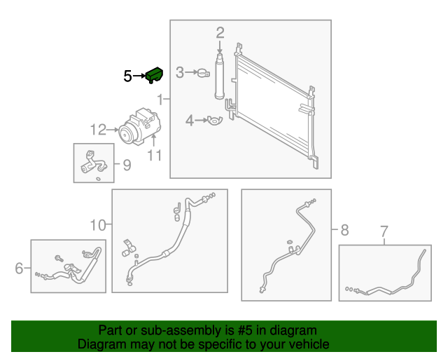 20032024 Nissan Ambient Temp Sensor 277223VA0A Nissan Parts Plus