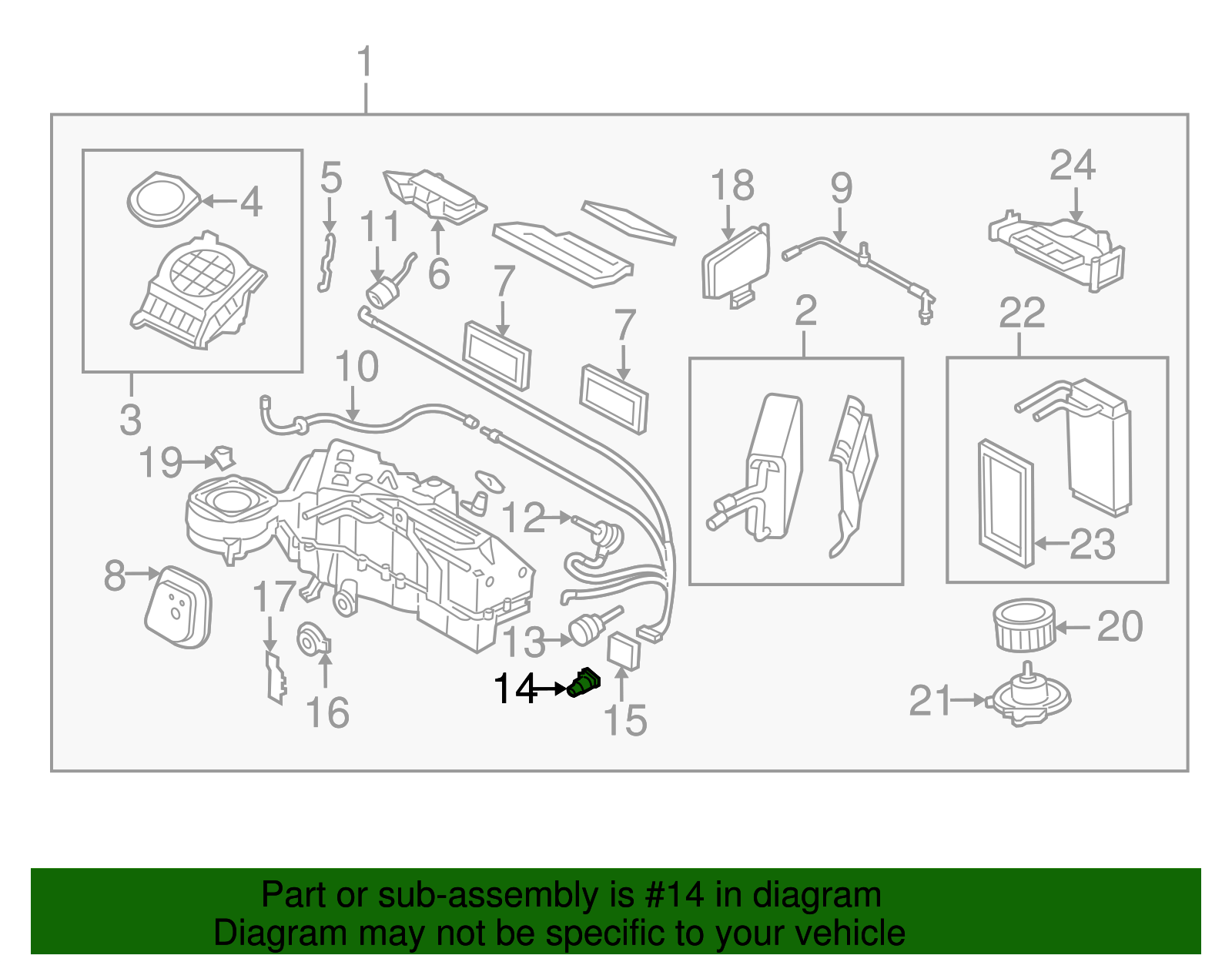 Motorcraft™ A/C Expansion Valve - Ford (YG-406)