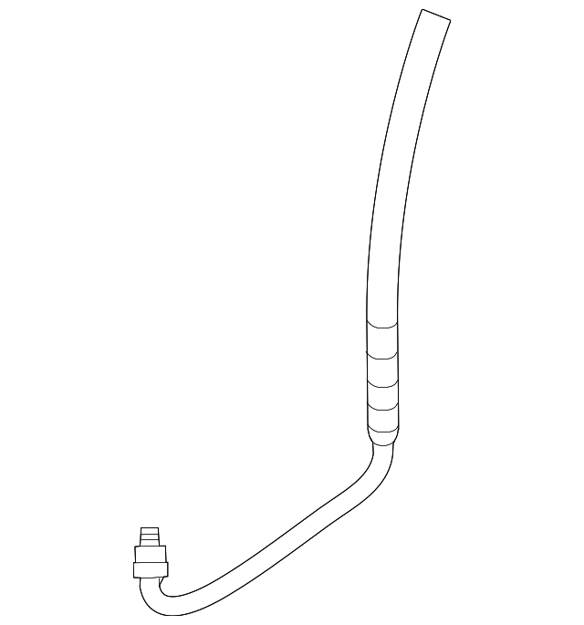 Dodge Power Steering Pressure Hose 52122339AC