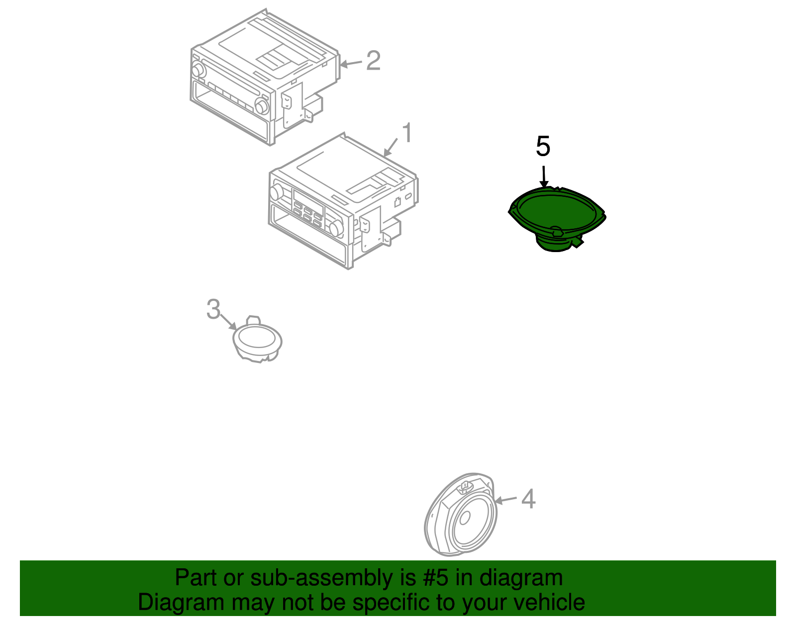 Speaker - GM (96540726)