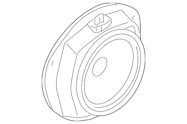 Front Door Radio Speaker - GM (96540725)