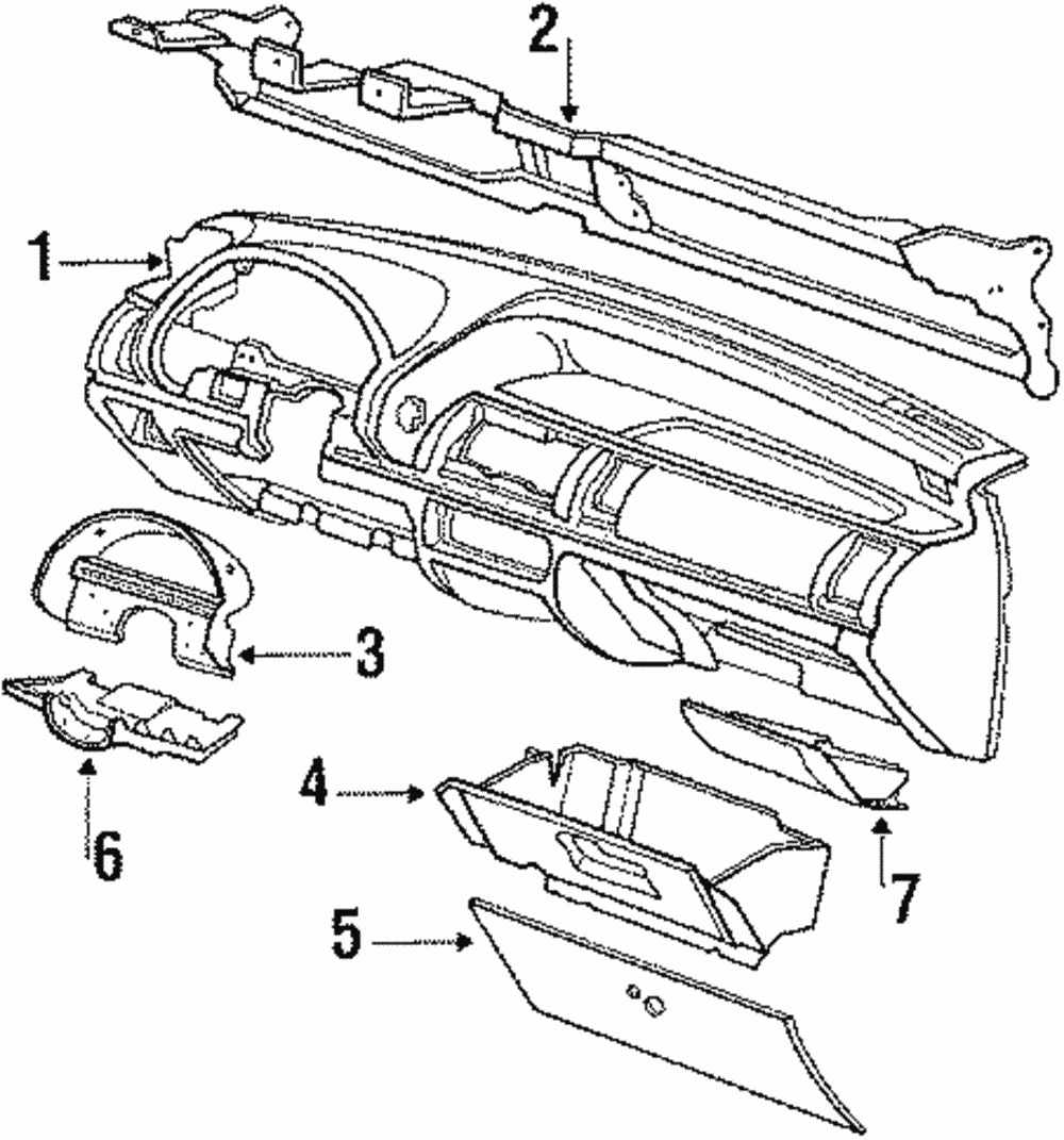 Glove Box - Ford (E83Z-5406010-A)
