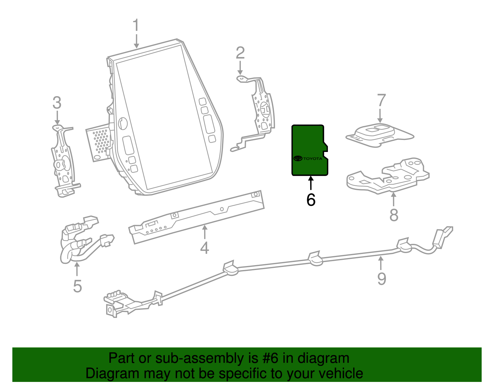 Memory Card - Toyota (86271-47203)