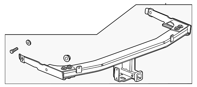 2020-2025 GM Trailer Hitch Package, 1, 500lb Capacity 60003508 | GM ...