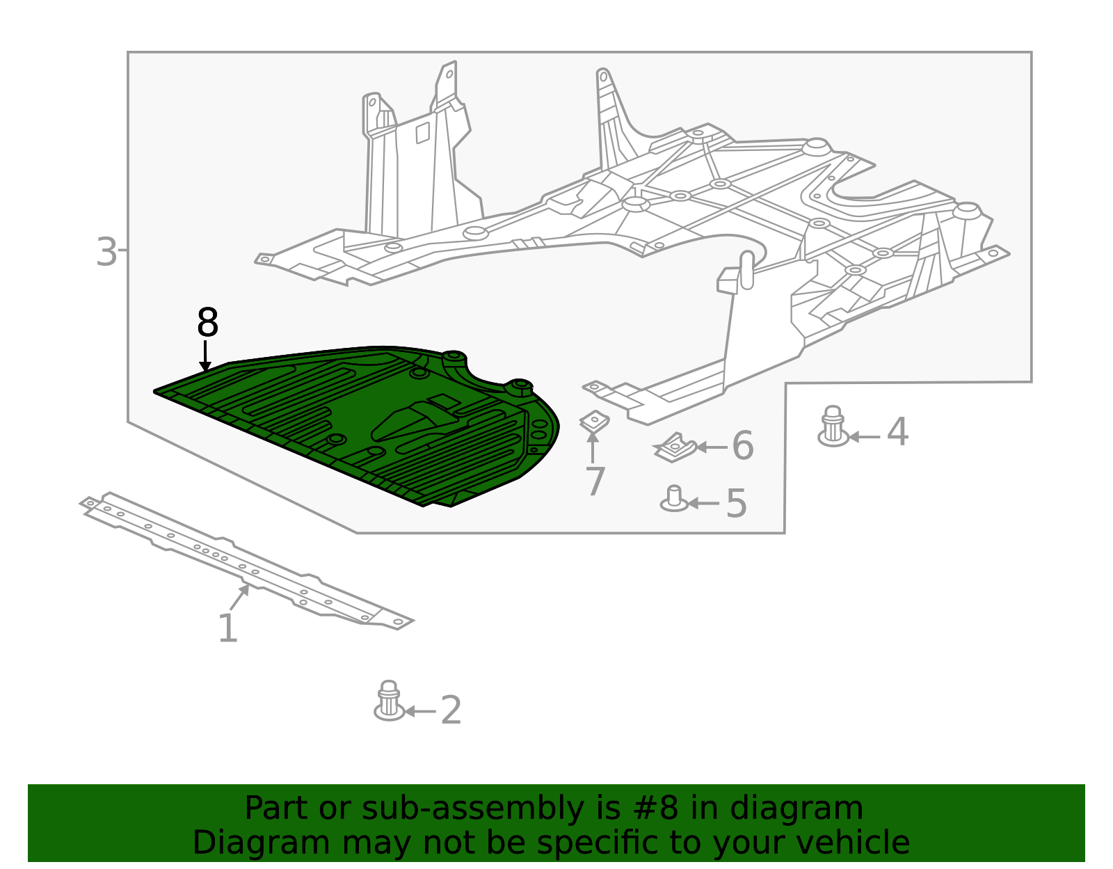 74118-T20-A10 - 2022-2024 Honda Civic - Engine Cover | Honda Car Parts