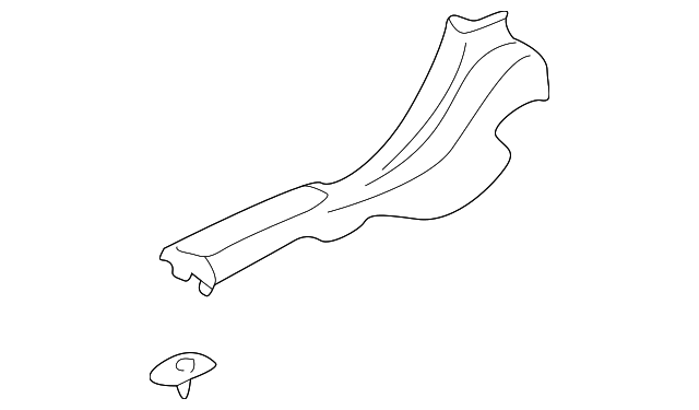 Rear Pillar Trim - GM (25707657)