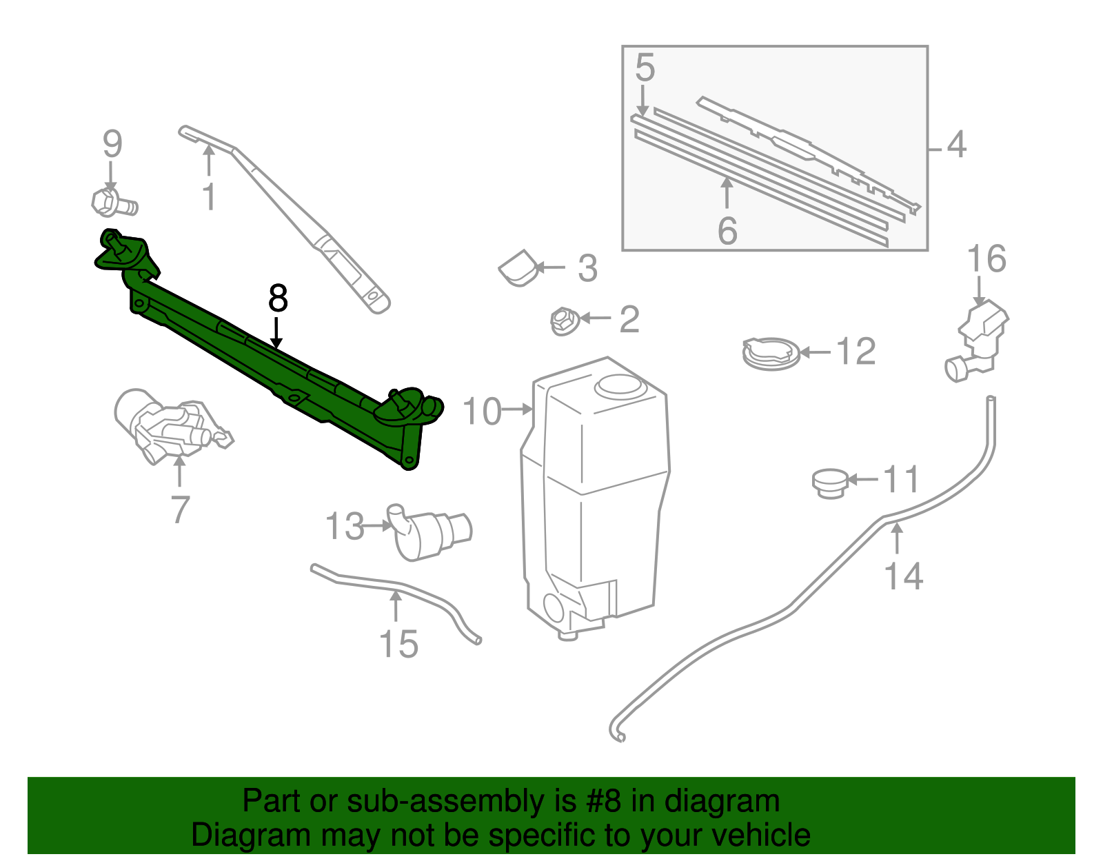 Link Assembly - Toyota (85150-04052)