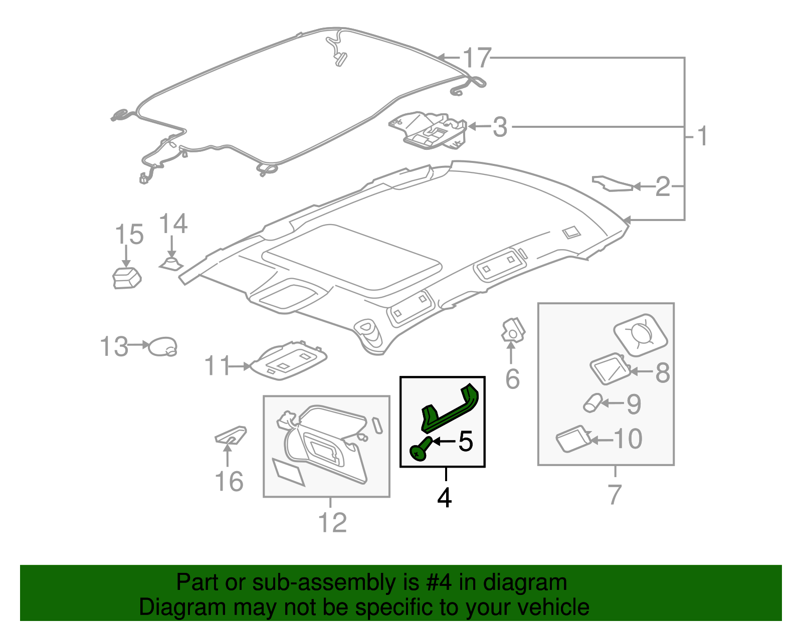 Assist Strap - Buick (25789227)