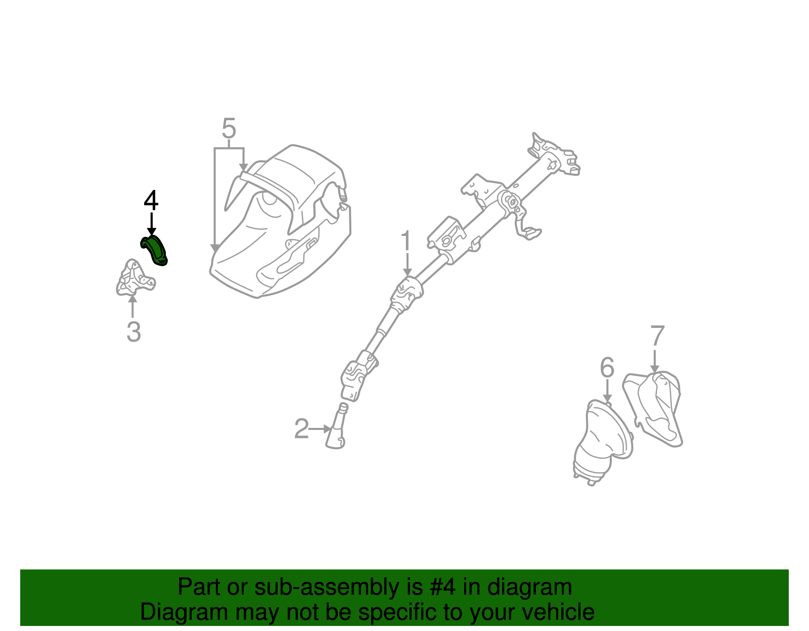 Clamp, Ignition Lk Cylinder Case - GM (94857893)