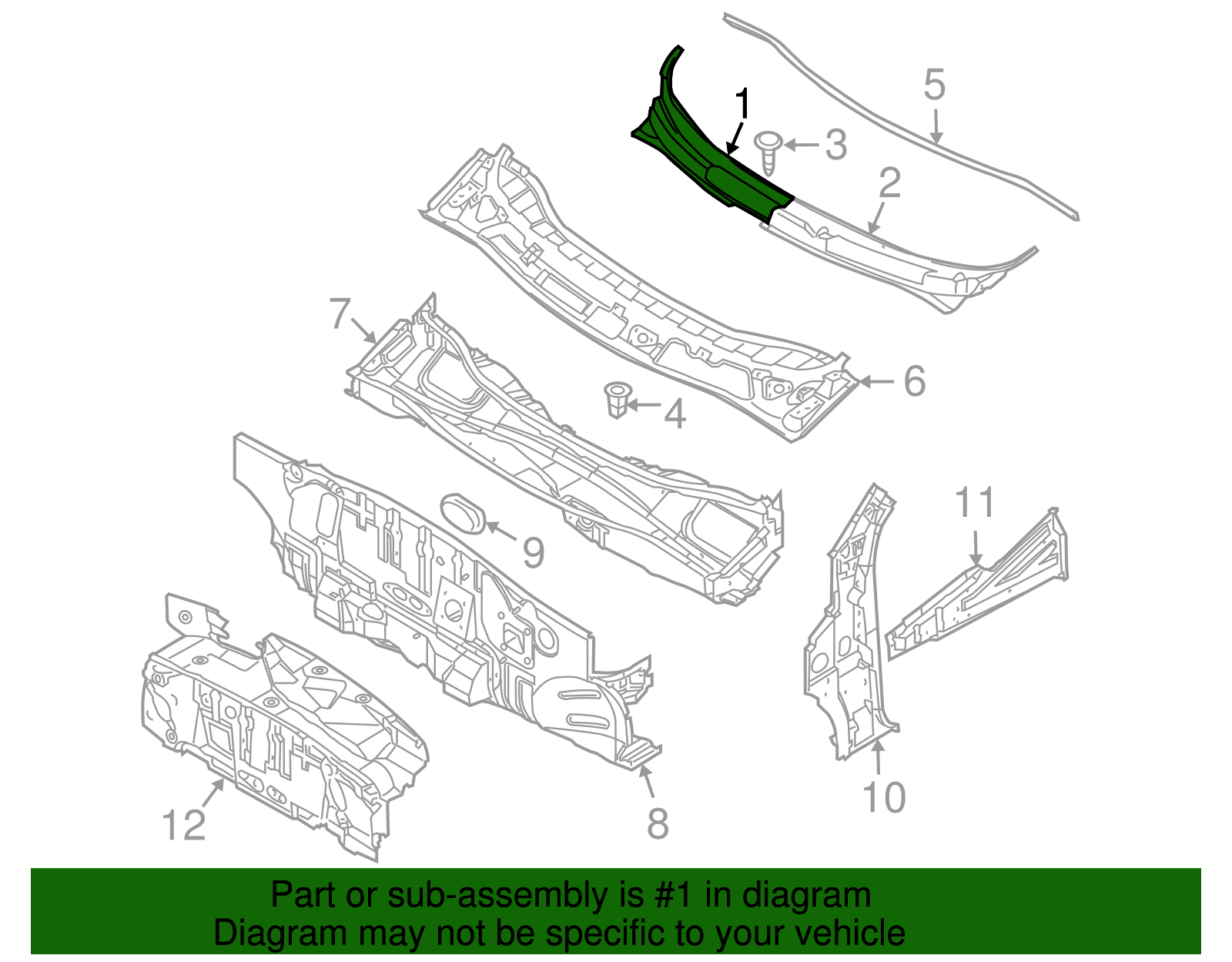 Panel - GM (96543060)
