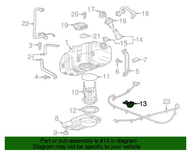20162021 GM Diesel Exhaust Fluid (Def) Injector 55501991 GMPartsNow