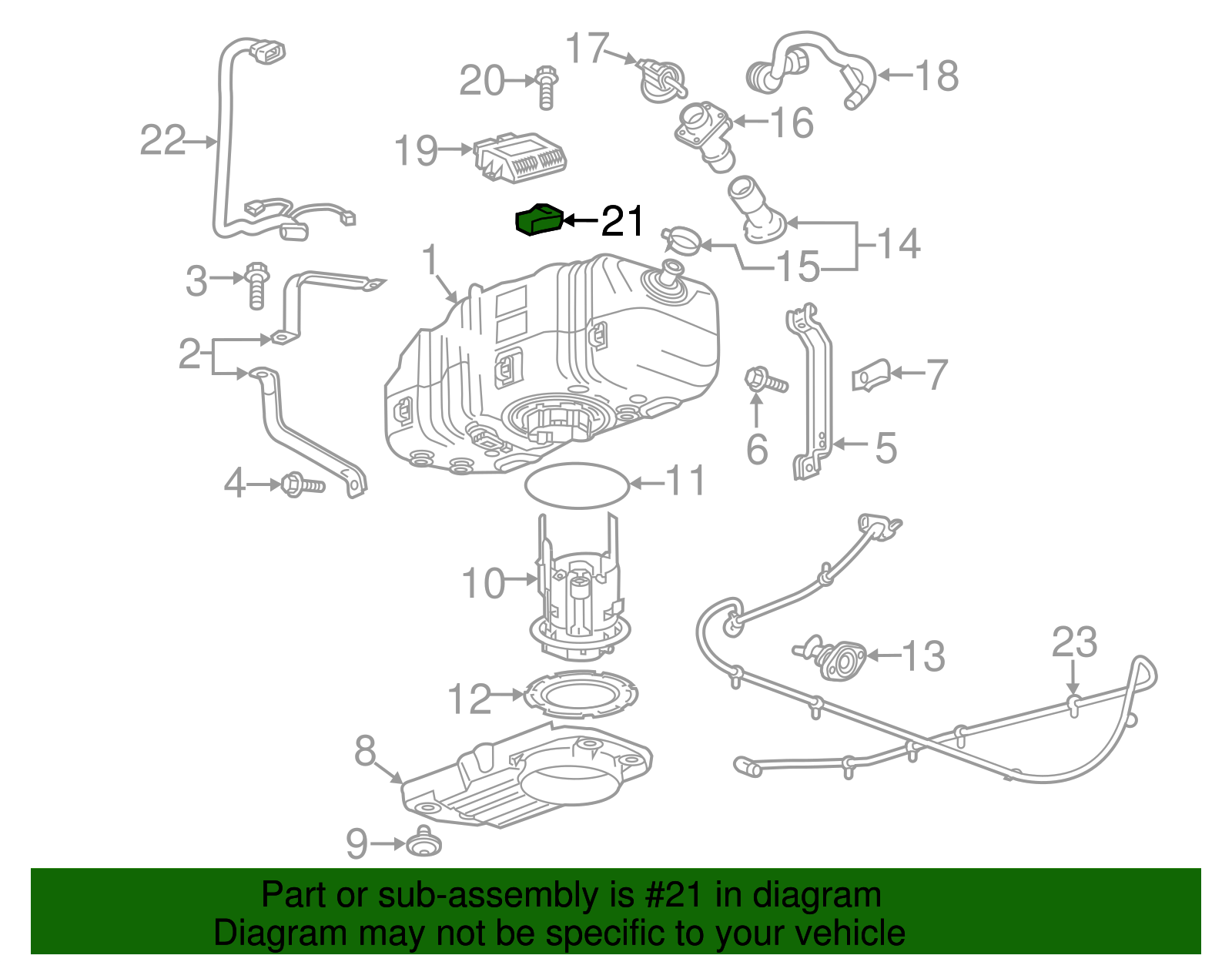 Controller U-Nut - GM (11504693)