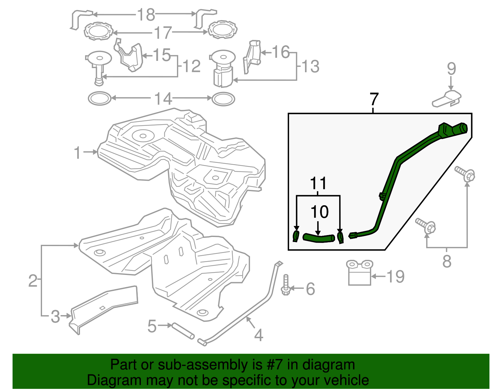 Filler Neck - Ford (GD9Z-9034-E)