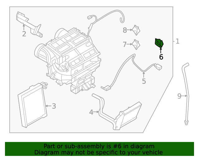 20192023 Nissan Door Actuator 277315NA0A Nissan Parts Store
