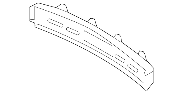 Rear Bumper Energy Absorber - GM (96648660)