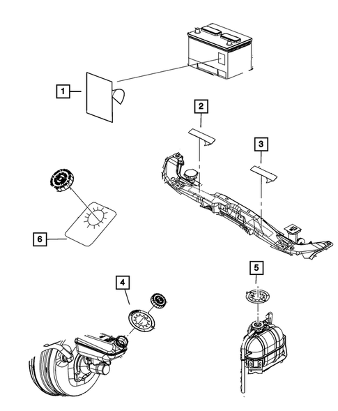 Under Hood for 2011 Dodge Durango #0