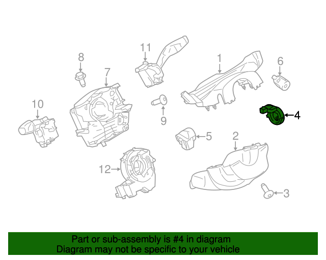 20152020 Ford Ignition Immobilizer Module BK2Z15607A Blue Springs