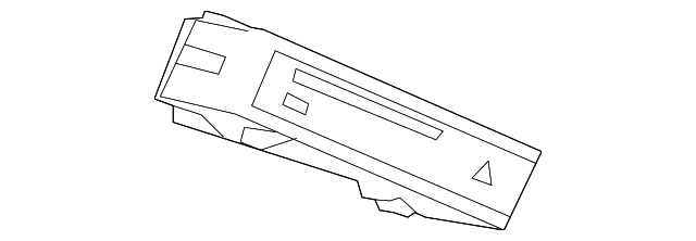 Instrument Panel Airbag Arming Status Display - GM (84059831)