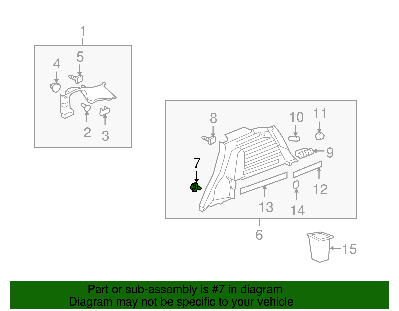 Multi-Purpose Retainer - GM (94530602)