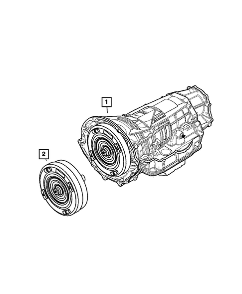 Transmission Assembly for 2004 Dodge Dakota | Mopar Factory Parts