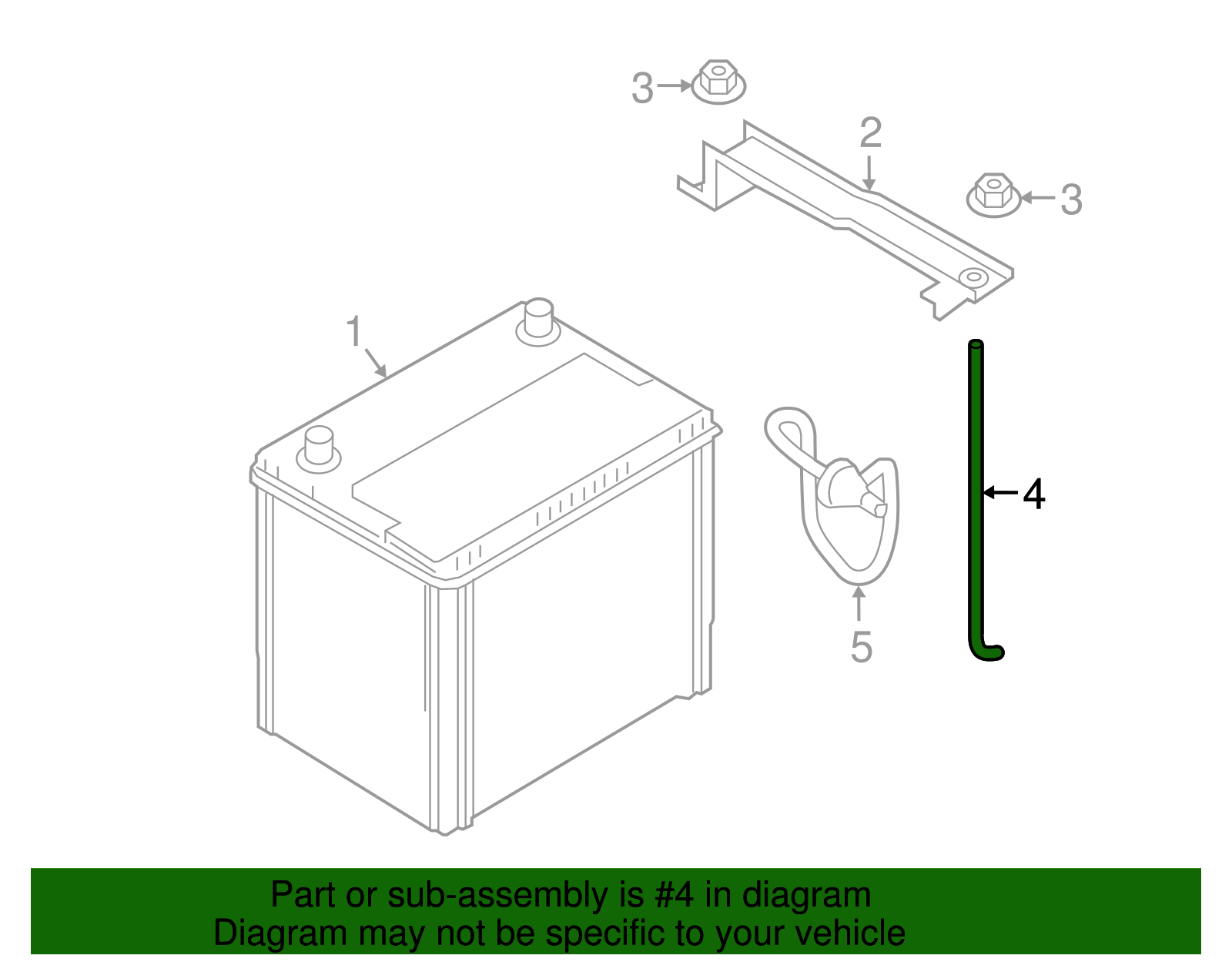 2017-2020 Infiniti Q60 Hold Down Bolt 24425-1MS0A | Faulkner Infiniti ...