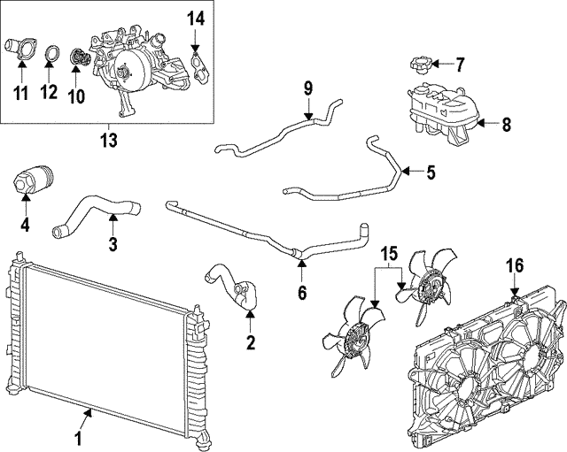 Gm L Engine Cooling Diagram - Wiring Diagrams
