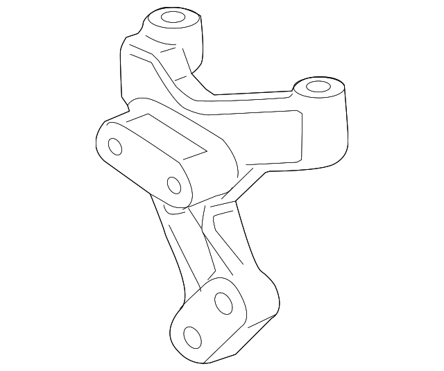Exhaust Gas Recirculation (EGR) Valve Cooling Blower Bracket - GM (98062786)