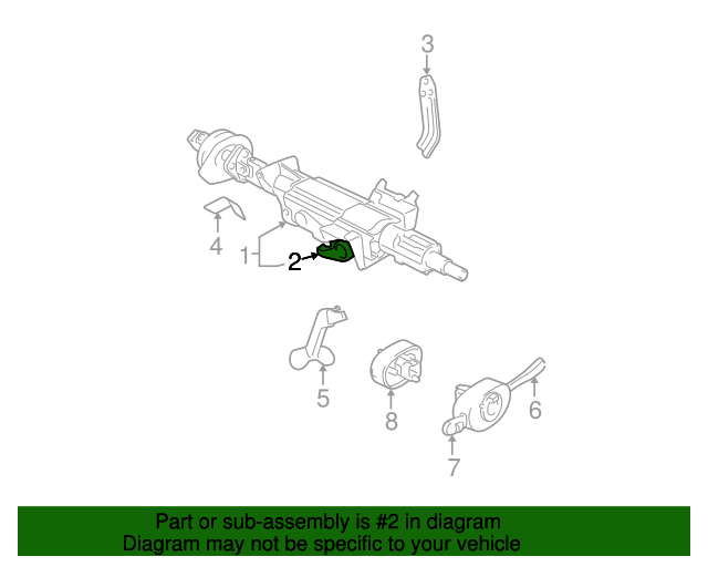 Genuine Steering Lock Module (Mid 0511) for 32022476 Over 30 Off