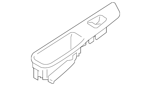 Genuine Ford Switch Bezel BT4Z-14527-AA