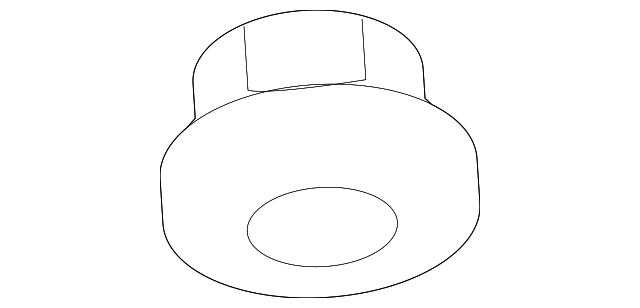 Front Suspension Strut Nut - GM (11569856)