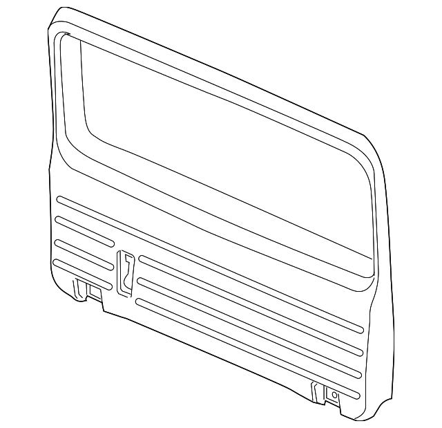 Panel, L/Gate Tr Fin - GM (10358870)