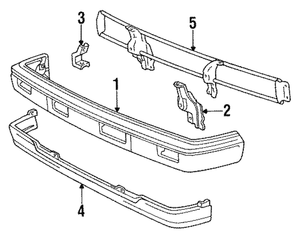 Face Bar Stay - Toyota (52011-89112)