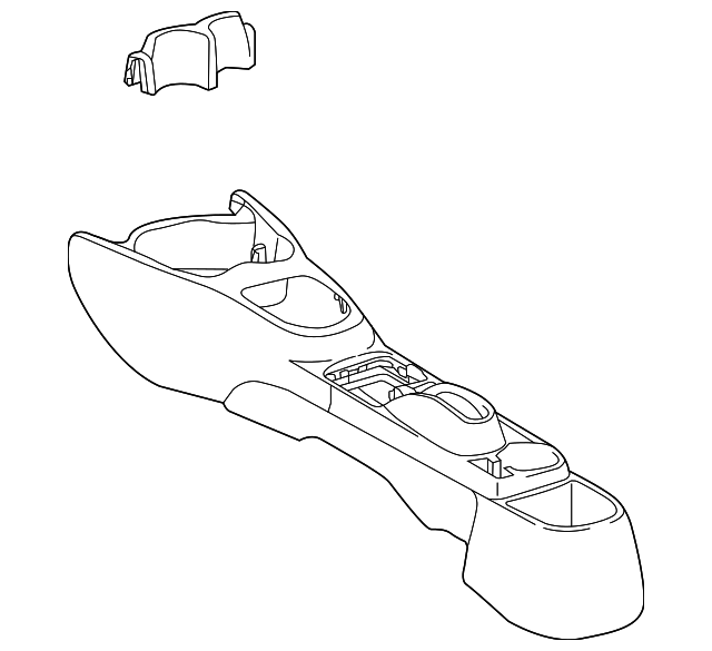 5891052120C0 Center Console 20122014 Toyota Yaris Boch Toyota South