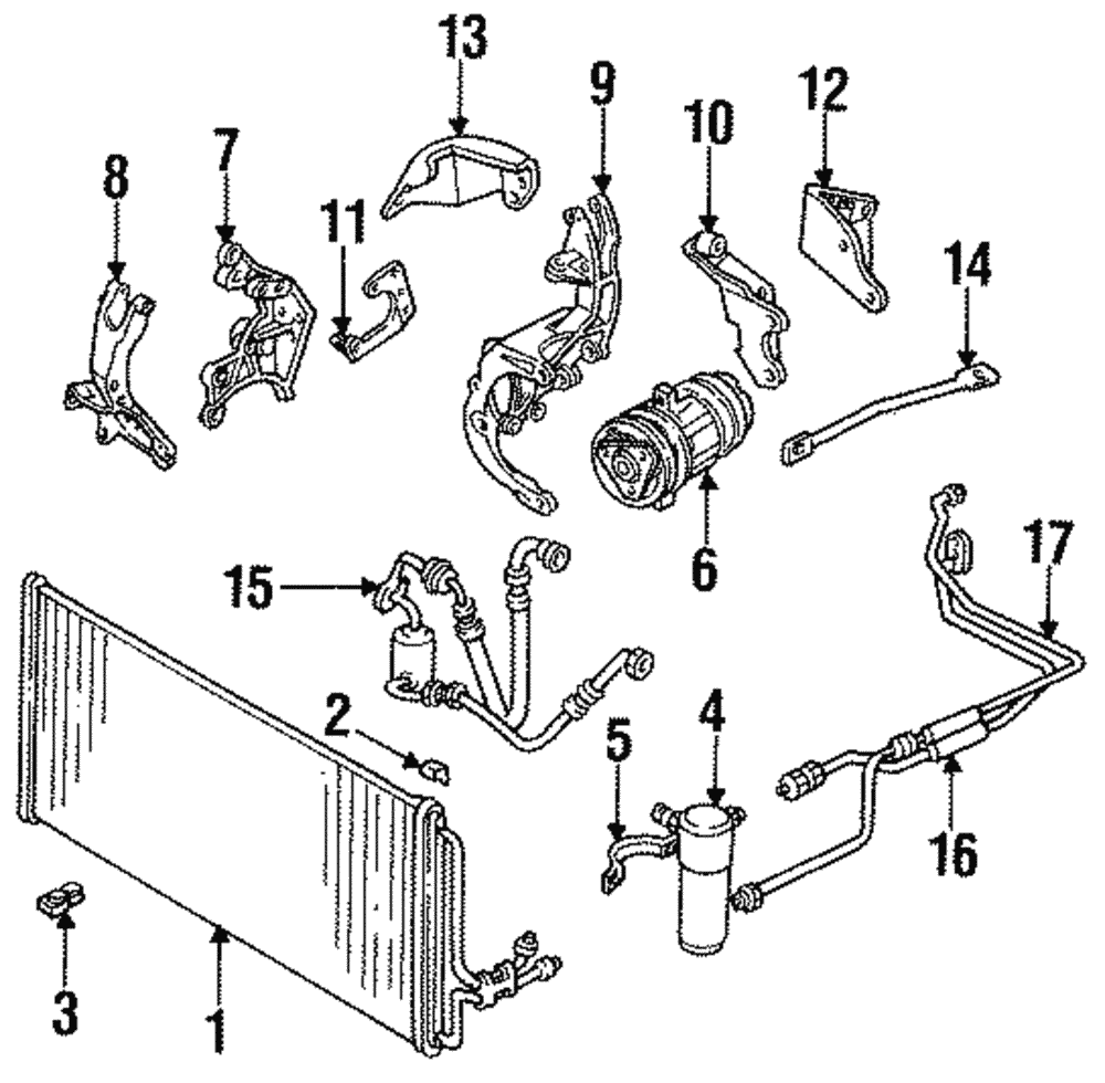 F (S)Compressor - GM (12337716)