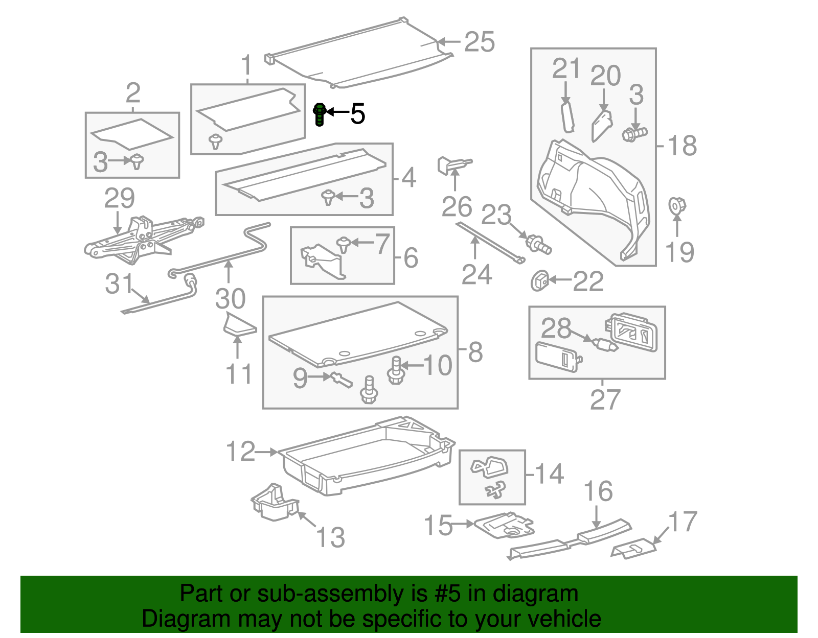 Center Panel Screw - Scion (91621-60614)