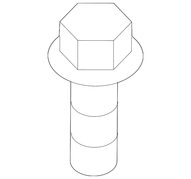 Center Panel Screw - Scion (91621-60614)