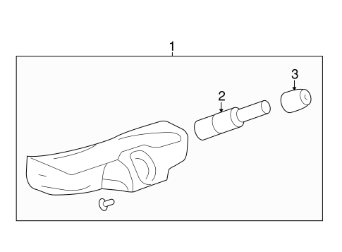 Tire Pressure Monitor Components for 2018 Chevrolet Express 3500 #0