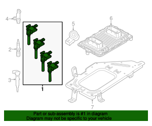 8PCS OEM Genuine 68238603AA Dodge Jeep Chrysler 5.7L6.4L HEMI IgnitionCoil