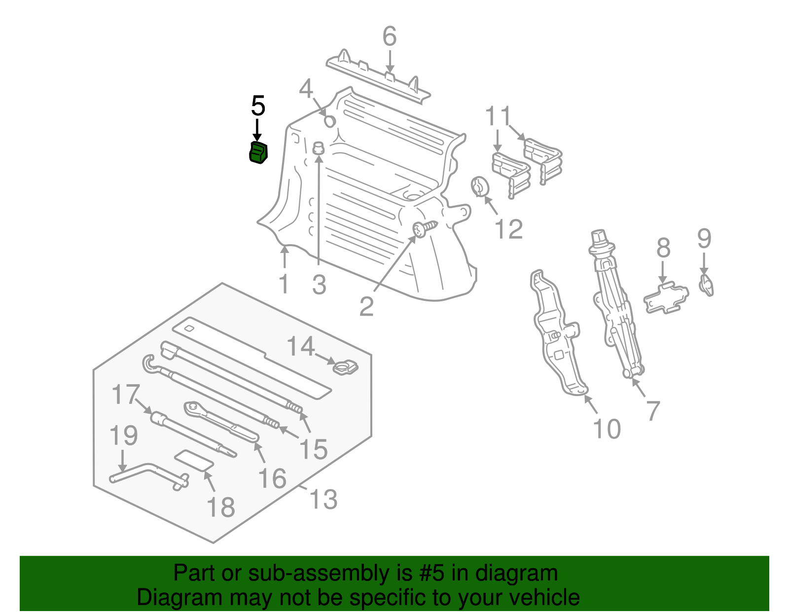 Switch Assembly-Dr Lk - GM (15083089)