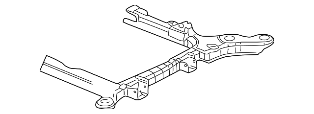 Frame Assembly, Drivetrain & Front    Suspension - GM (88983904)