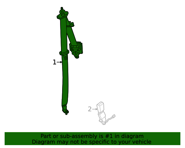 89823P4500GYT Belt & Retractor 2021 Kia Sorento Kia Auto Parts