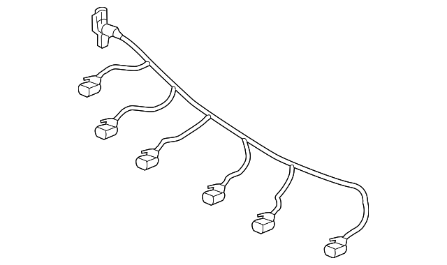 167-540-56-33 - Parking Aid System Wiring Harness 2020-2023 